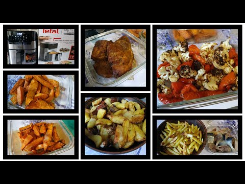 Видео: Обзор #Tefal_Easy_Fry & Grill👩‍🍳Рецепты на скорую руку