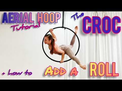 Видео: УЧЕБНОЕ ПОСОБИЕ по воздушному кольцу: КРОКОДИЛ (Лира Крок)