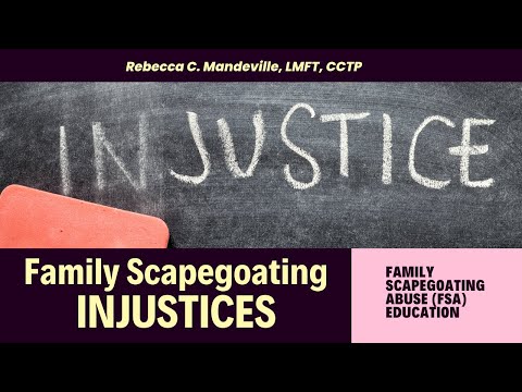 Видео: Боль «несправедливости козла отпущения»: понимание праведной ярости #козелотпущения #токсичнаясем...