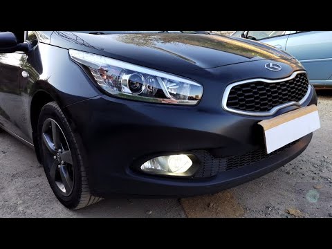 Видео: Kia Ceed восстановление фар + BI LED