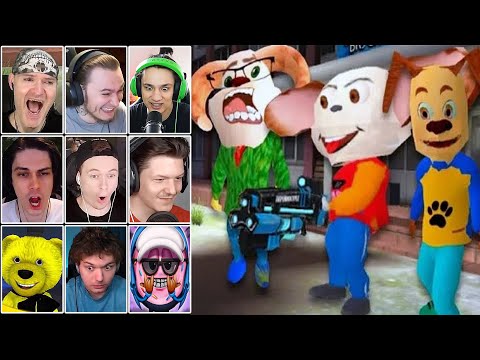 Видео: Реакция Летсплейщиков на Тимоха, Дед и Малыш прибыли в Город Псиноград | 5 НОЧЕЙ С ТИМОХОЙ 3: Город