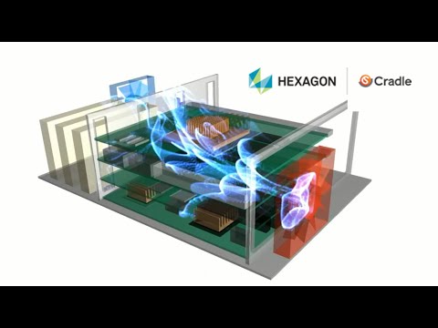 Видео: MSC Cradle CFD для решения проблем теплонагруженности электронных устройств