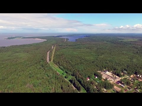 Видео: Панорама деревни Кандикюля с воздуха