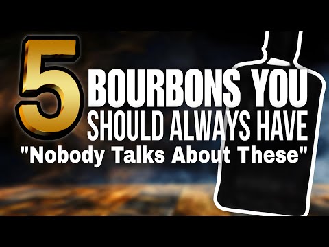 Видео: 5 бурбонов, которые ВСЕГДА должны быть на вашем баре, о которых никто не говорит