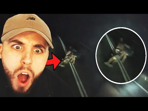 Видео: Жуткие и пугающие встречи на дорогах ночью