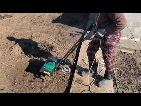 Видео: Культиватор електричний Iron Angel ET1600L, легкий та простий . Чи витримають жіночі руки?