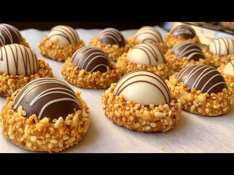 Видео: Новое домашнее печенье, которое тает во рту! Вкусно! Всем нравится этот рецепт.!