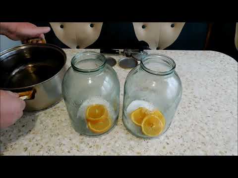 Видео: БЕРЕЗОВЫЙ СОК с апельсином на зиму. Просто и вкусно!