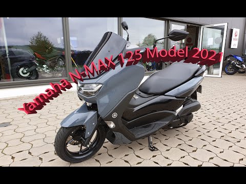 Видео: Yamaha N-Max 125 (2021) обзор скутера