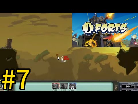 Видео: играю в  "forts" #7