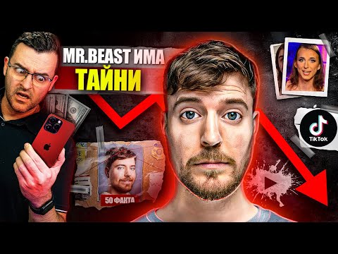 Видео: ТАЙНИЯТ ПЛАН на Mr Beast - 50 факта