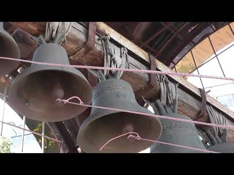 Видео: Язык колокола - подвес колокола на верёвку +