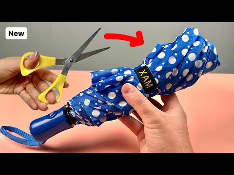 Видео: 🔥🔥Не выбрасывайте старые зонтики, ПОКА не посмотрите видео! Турки НАУЧИЛИ