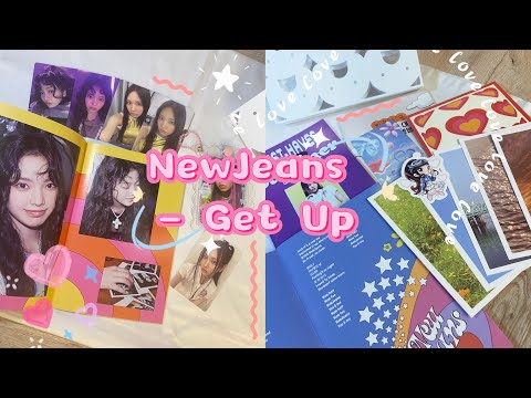 Видео: 🐰✨✧᯾ Распаковка альбома NewJeans - Get Up ( bunny beach ver. Hyein ) / kpop album unboxing ᯾✧