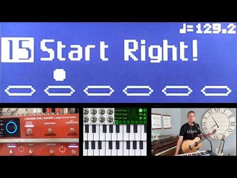 Видео: Как синхронно играть многоголосные песни с помощью Boss RC-600 (ЧАСТЬ 1 из 2)