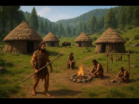 Видео: Dawn of Man #14. Кам'яний захист та гідні суперники!