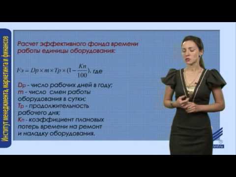 Видео: Производственная мощность предприятия