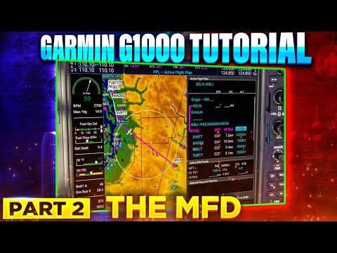 Видео: Учебное пособие по Garmin G1000 MFD 2024 — Часть 2
