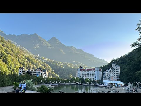 Видео: СОЧИ 2024 / Красная поляна / Эстосадок / Бассейн в горах