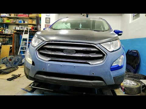 Видео: Ford EcoSport .  Сборка морды в кучу. "недо"    ФИНИШ!