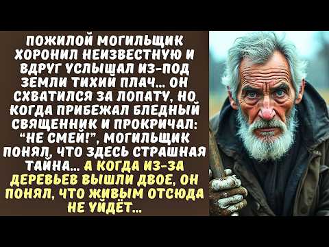 Видео: Пожилой МОГИЛЬЩИК хоронил НЕИЗВЕСТНУЮ и вдруг услышал из-под земли тихий плач…