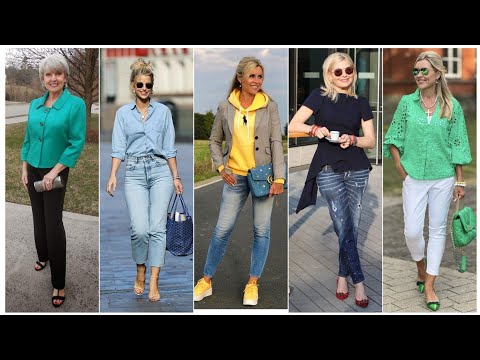 Видео: Натуральные образы для женщин старше 50, 60, 70 лет | Летняя мода 2025 для женщин #womenoutfitsideas