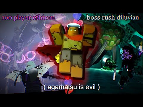 Видео: 100 игроков Deepwoken — это просто БЕЗУМИЕ 😭💔