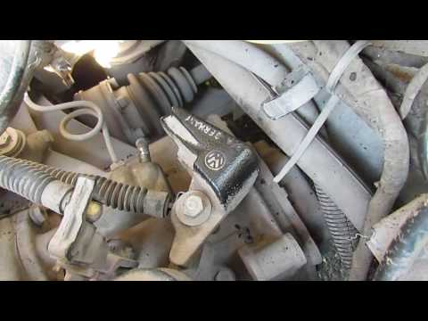 Видео: фольксваген пассат троса выбора передач