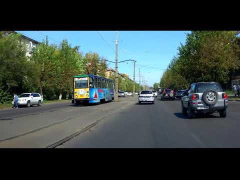 Видео: Усть-Каменогорск улица Казакстан бывшая Ушанова 2016 год осень