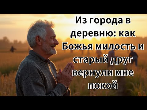 Видео: Из города в деревню: как Божья милость и старый друг вернули мне покой🙏🙏🙏