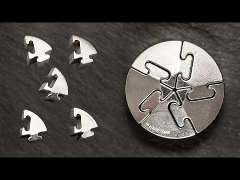 Видео: Головоломка Спираль Ханаяма.Простое решение. Spiral Hanayama.