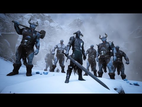 Видео: Conan Exiles как приручить ледяного великана