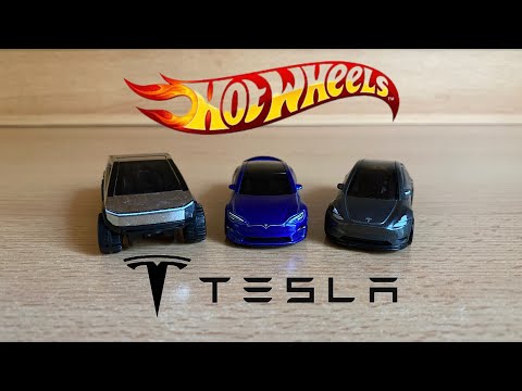 Видео: Hot Wheels:Моя коллекция TESLA/#hotwheels #matchbox 