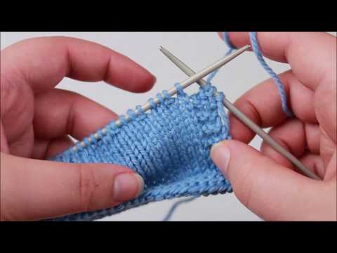 Видео: Как вязать укороченные ряды методом обертывания и поворота (2)