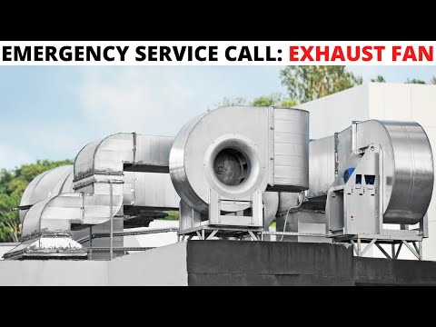 Видео: HVAC: Аварийный вызов службы поддержки двигателя вытяжного вентилятора (ABB Blower Motor) Устране...
