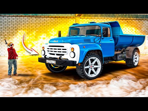 Видео: ПУТЬ БОМЖА #115 - МОЙ НОВЫЙ ГРУЗОВИК ДЛЯ РАБОТЫ! ЗИЛ 600 СИЛ! ( Radmir RP )