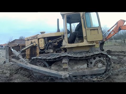Видео: 18+ ОБУВАЛИ БУЛЬДОЗЕР Т 130
