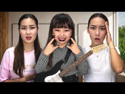 Видео: Томикош РОКЕР болып кетты🎸😱Аяу Жасмин үшеуміз шок болдық😭