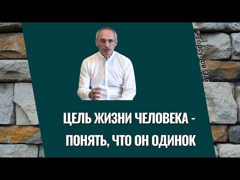 Видео: Цель жизни человека - понять, что он одинок! Торсунов лекции