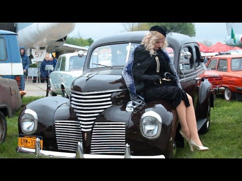 Видео: Ретро Автомобили Автобусы Самолеты  OLDCARLAND  Киев