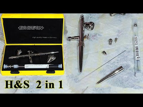Видео: 186. Чистка аэрографа, замена сопла и иглы на примере аэрографа Harder & Steenbeck Evolution 2 in 1