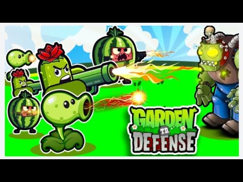 Видео: ИГРАЮ В PLANTS VS ZOMBIES, ЗАЩИТА САДА.