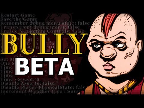 Видео: BULLY: BETA-версия (с меню отладки!)