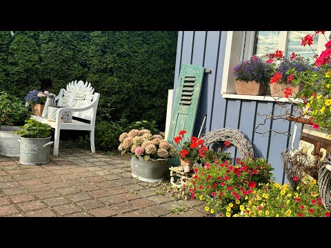 Видео: Уютные улочки Германии # Вдохновляюсь садовым декором # Gartendekoration 🇩🇪