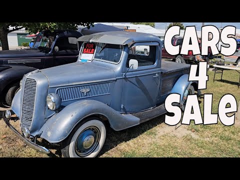 Видео: Автомобили на продажу — Hoosier Vintage Wheels Swap Meet 2025