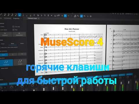 Видео: ГОРЯЧИЕ КЛАВИШИ в программе MuseScore 4. КАК БЫСТРО НАБИРАТЬ НОТЫ в программе?!
