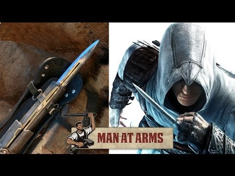 Видео: Скрытый клинок и пиратская сабля (Assassin's Creed 4) — MAN AT ARMS