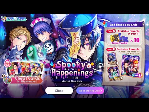 Видео: Shall We Date? Obey Me! Перевод Ивента Жуткие Происшествия | Spooky Happenings