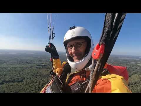 Видео: Параплан под Москвой Новогорбово 24 лето