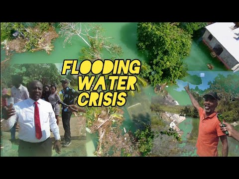 Видео: Предупреждение о наводнении ⚠️ Медленно поднимающийся уровень воды превращает район «Контент» в с...